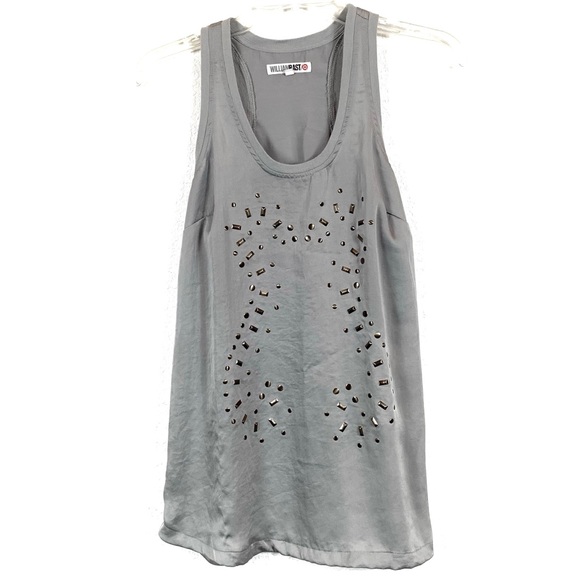 William Rast Tops - Ladies racerback gray/silver tone top. Size xsmall